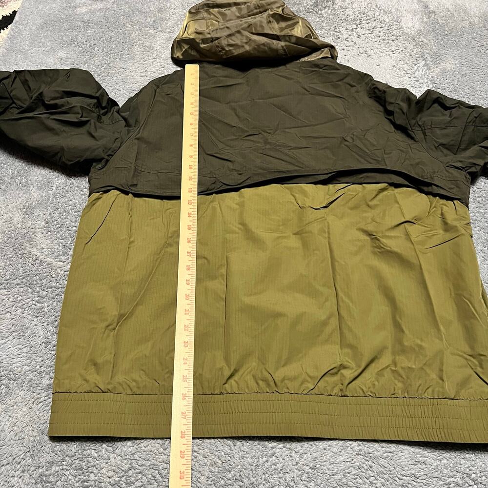 Levis Ripstop Jacket Mens XXL Green Nylon Hooded Coat Outdoor - Picture 6 of 9